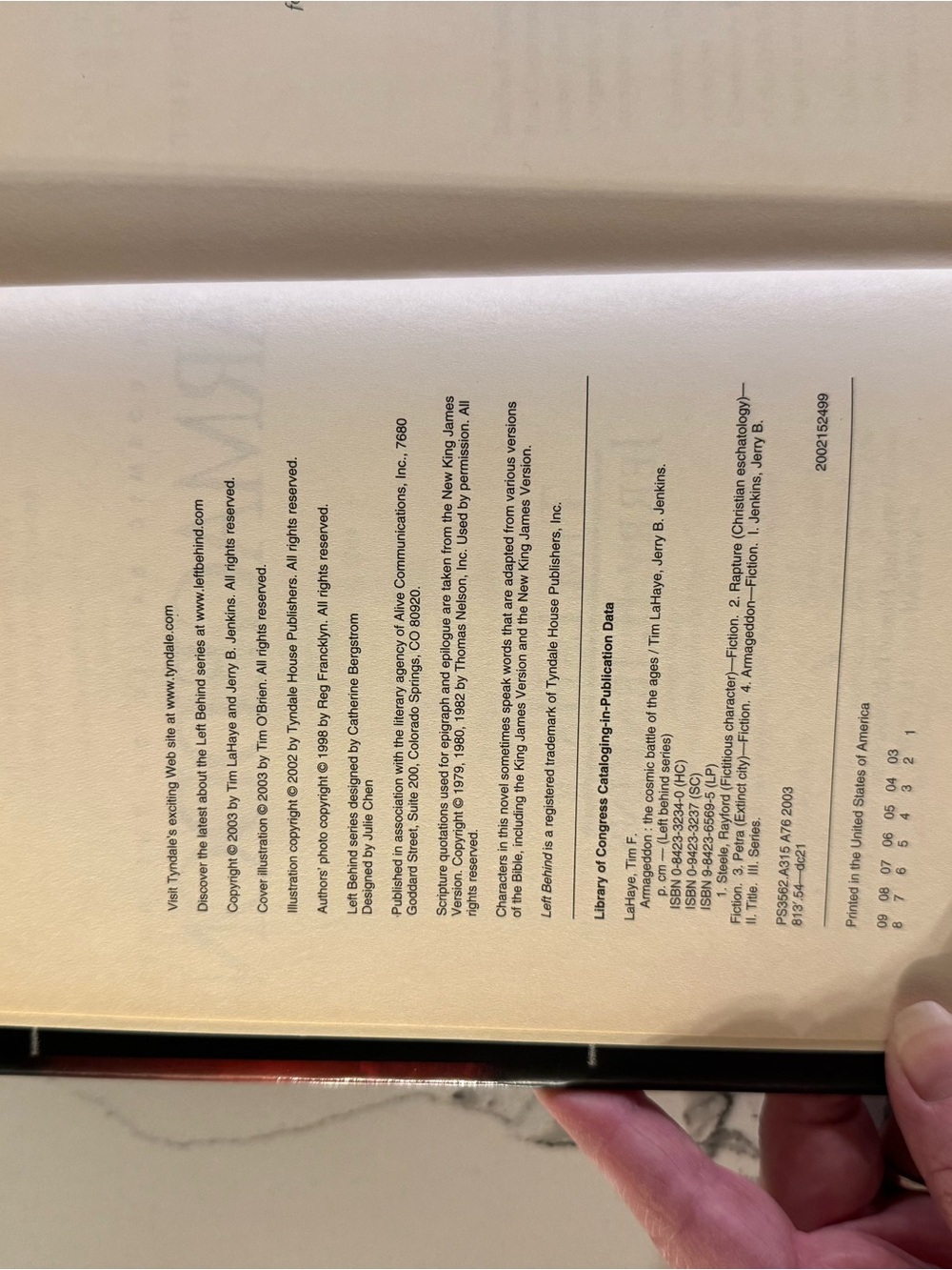 “Armageddon” Hardback - Picture 4 of 4